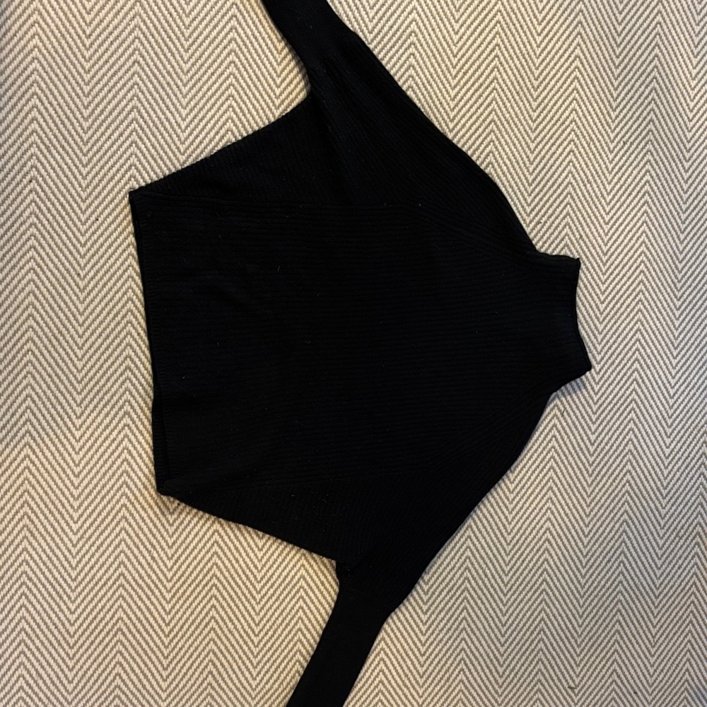 Black Turtleneck Sweater